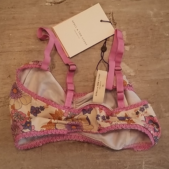 💕SPELL & THE GYPSY💕 Buttercup Bralette ~ Meadow - Picture 14 of 16